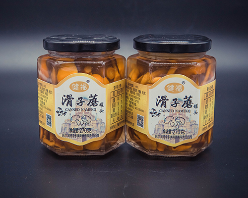 滑子蘑罐頭